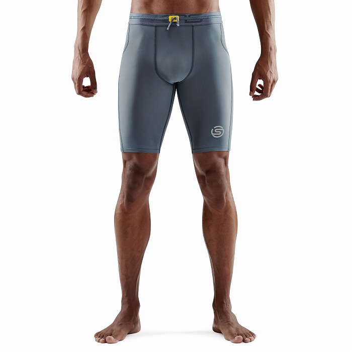 SKINS（スキンズ）SERIES-3 メンズ ハーフタイツ ブラック(44 ブラック