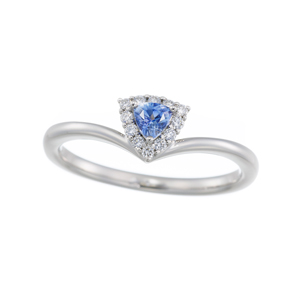 GSTV PT950 ダイヤモンド フレックス リング D 約0.17ct