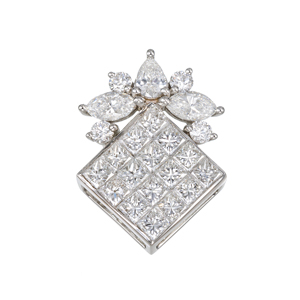 GSTV PT950 ダイヤモンド(リリーダイヤカット) & ダイヤ ミステリー