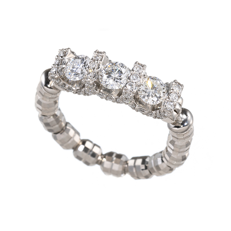 GSTV PT950 ダイヤモンド(リリーダイヤカット) ＆ ダイヤ エアリアル