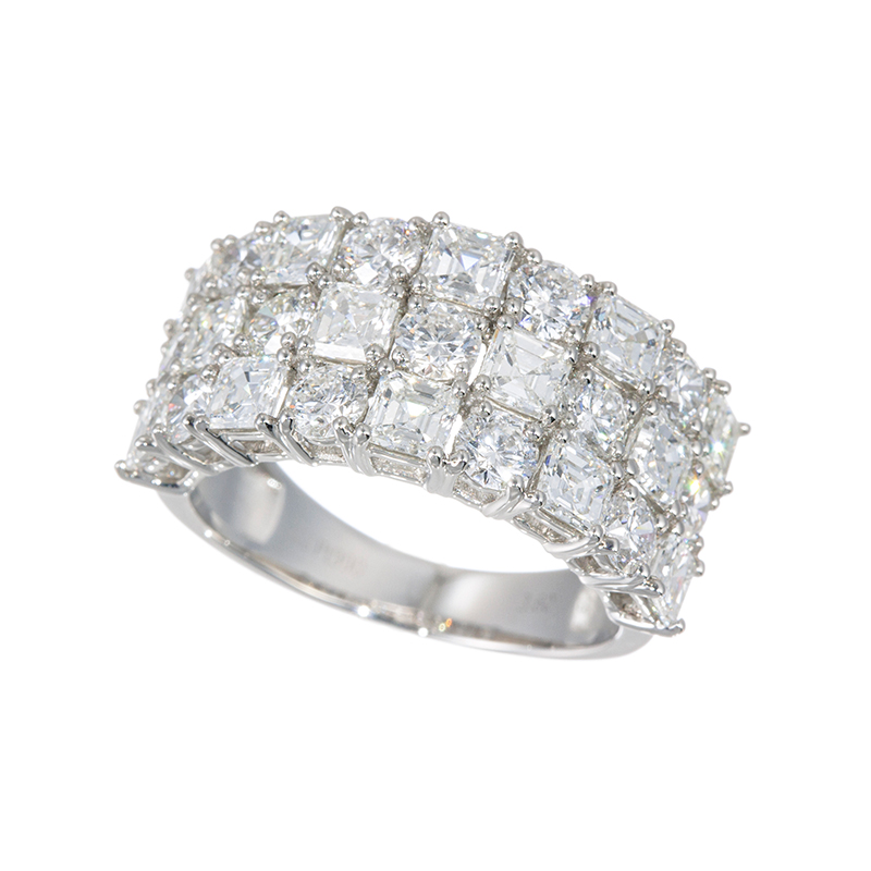 GSTV】天然ダイヤモンド リング pt999 新品仕上げ 【公式通販】