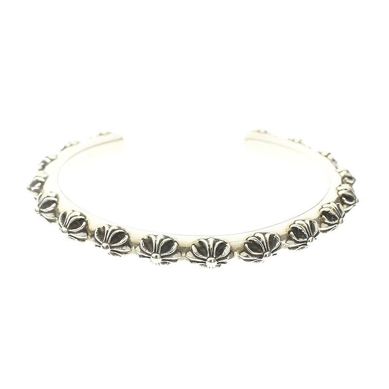 クロムハーツ Chrome Hearts BANGLE CROSS/クロスバンド シルバー