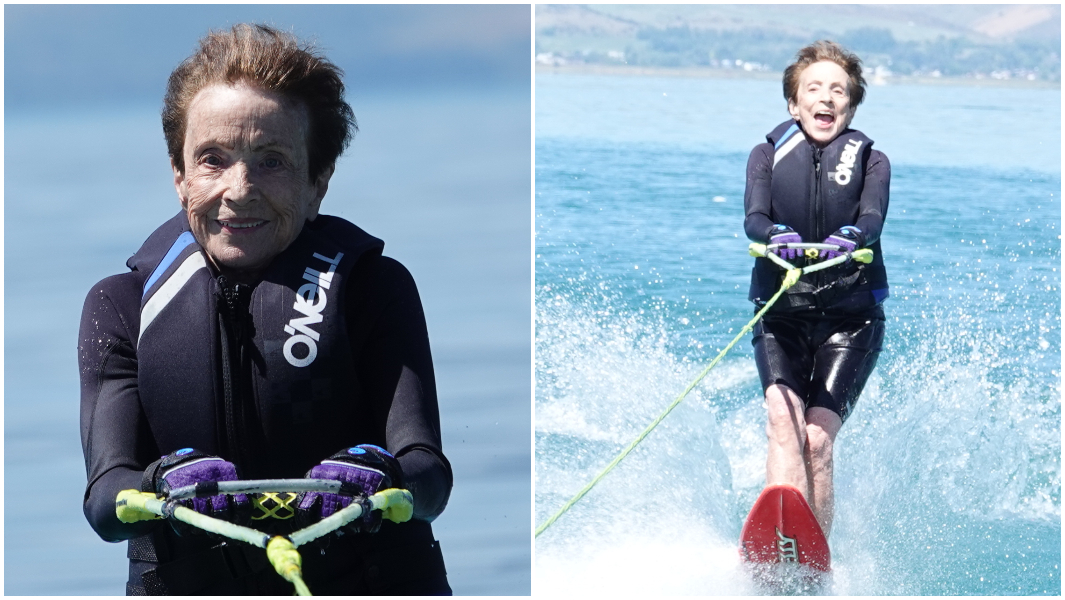 92歳の女性が「最高齢の水上スキーヤー」に認定 | ギネス世界記録