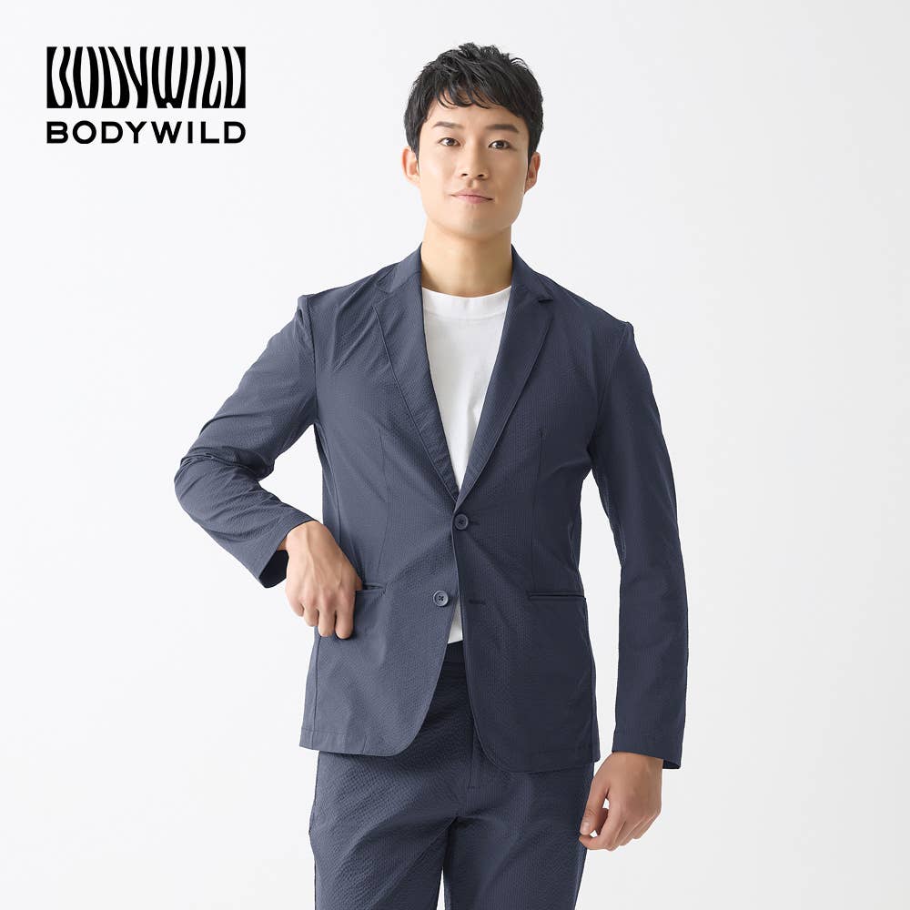 テーラードジャケット】ライトテックストレッチメッシュ【SALE