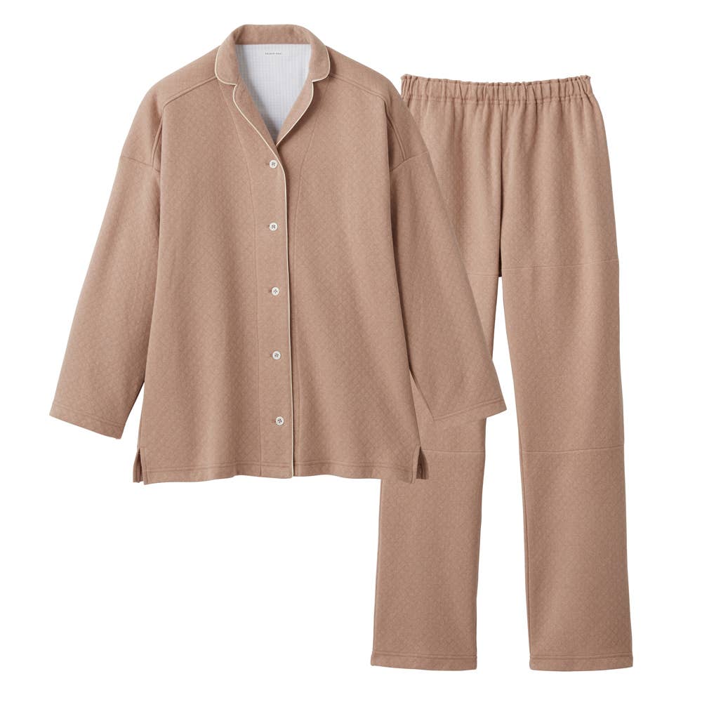 調温素材使用パジャマ 長袖長パンツ【送料無料】【SALE】 GL4510