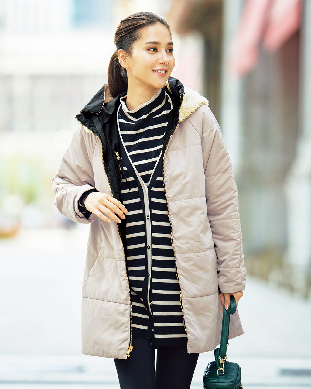 マジカルサーモ・ボアフードコート/DoCLASSE