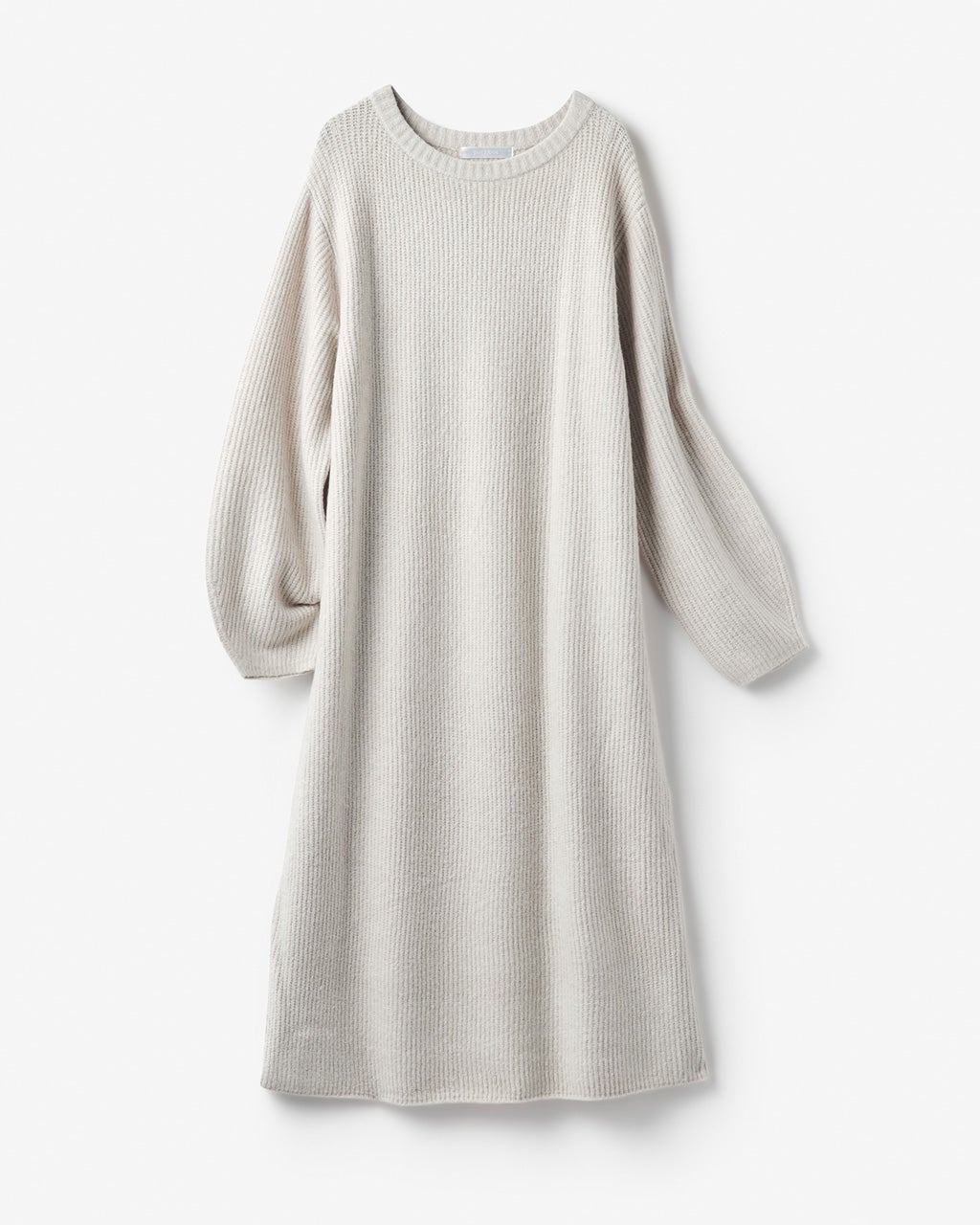 ストレッチタム・片畦ニットワンピース/DoCLASSE