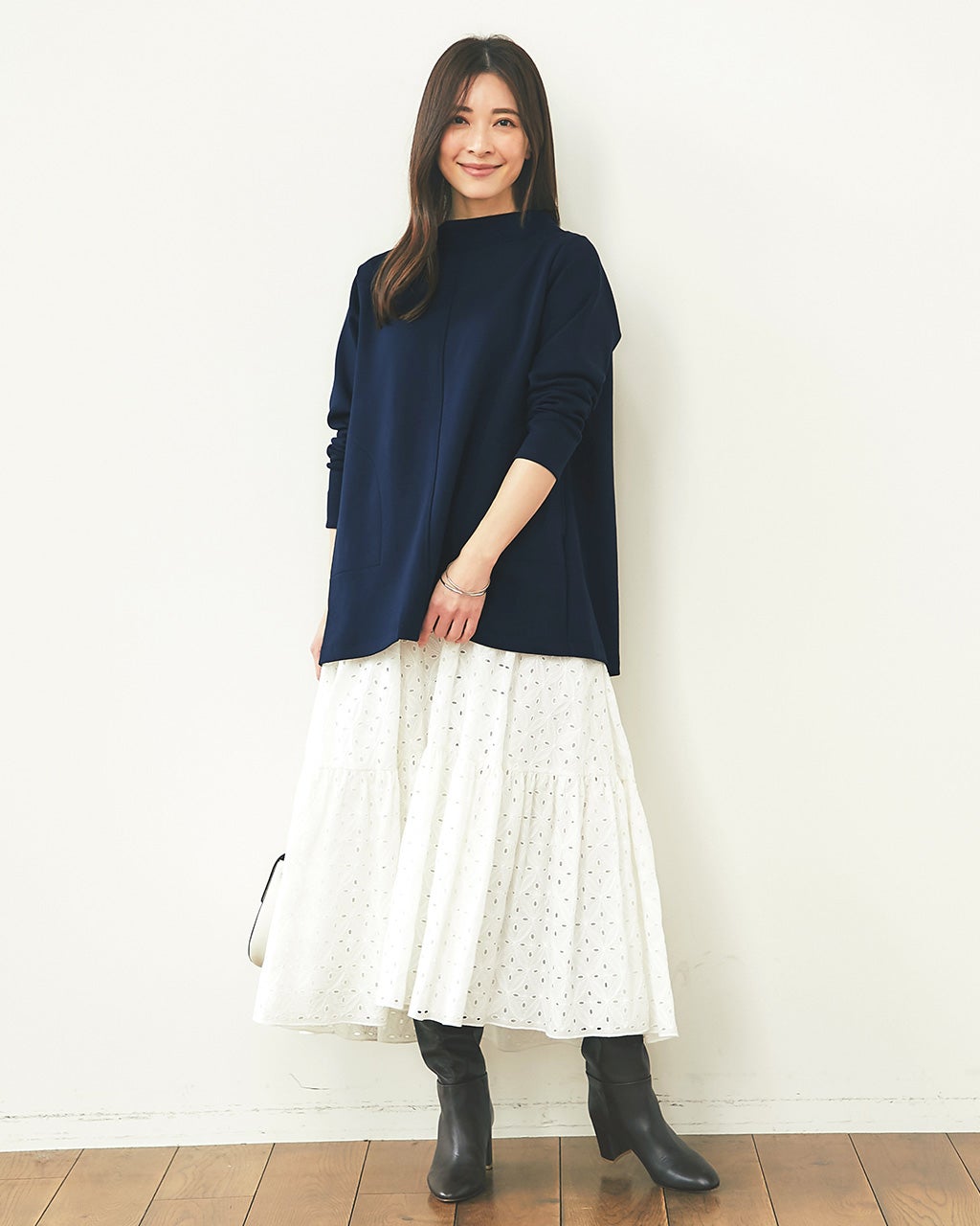 ダンボールニット・ロングトップス/DoCLASSE