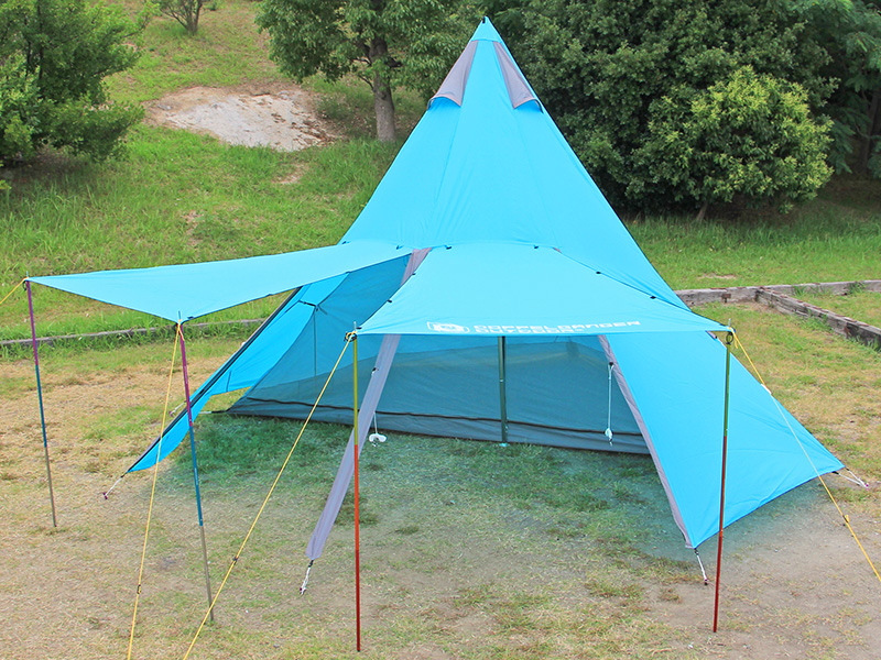 販売終了】2ルームワンポールテント - DOD（ディーオーディー）【公式