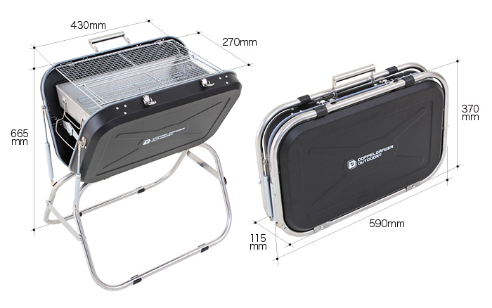 販売終了】スーパーイージーBBQグリル Q5-260 - DOD（ディーオーディー