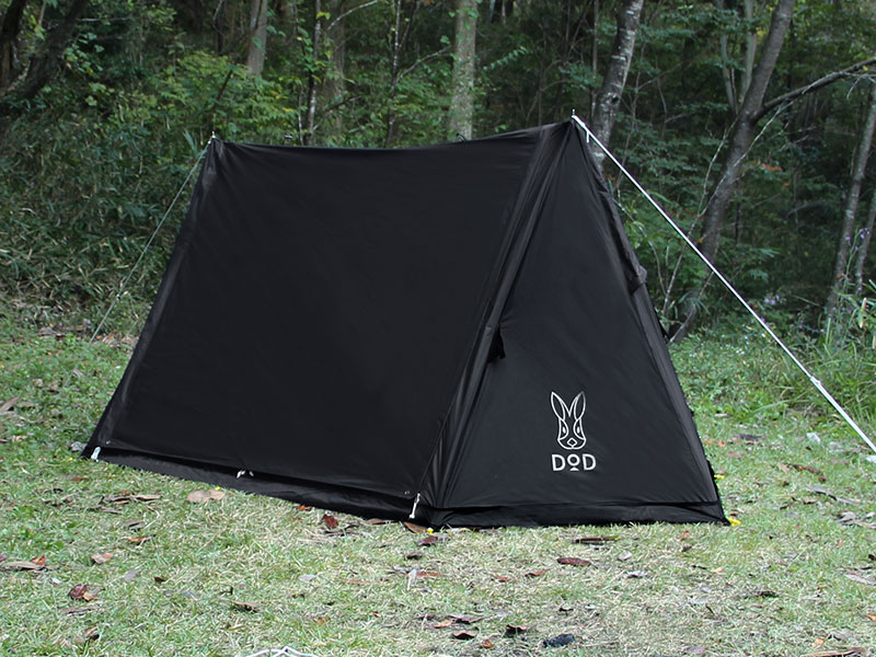 販売終了】パップフーテント（ブラック） T2-540-BK - DOD（ディーオー