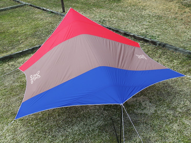 販売終了】トリコロールタープ - DOD（ディーオーディー）【公式