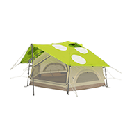 ミニキノコテント（レッド） T2-930-RD - DOD（ディーオーディー