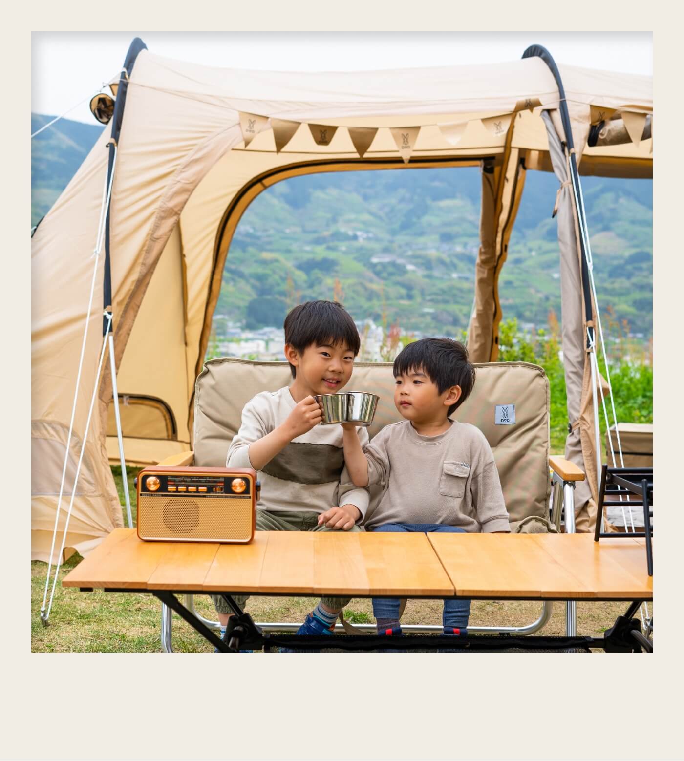 DODで始めるキャンプライフ | DOD（ディーオーディー）：キャンプ用品