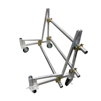 エビス TWIN-STAND500（スチール製単管パイプ組立立て掛け台車）販売