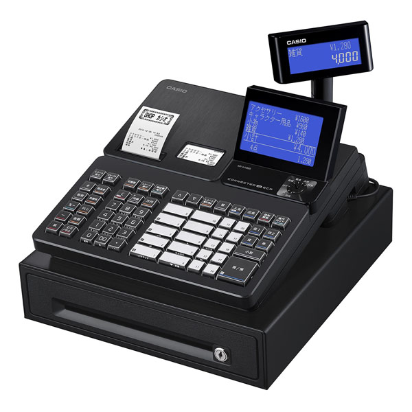 カシオレジスター TE-400 フル設定無料 PC連携売上管理 0808400 カシオ