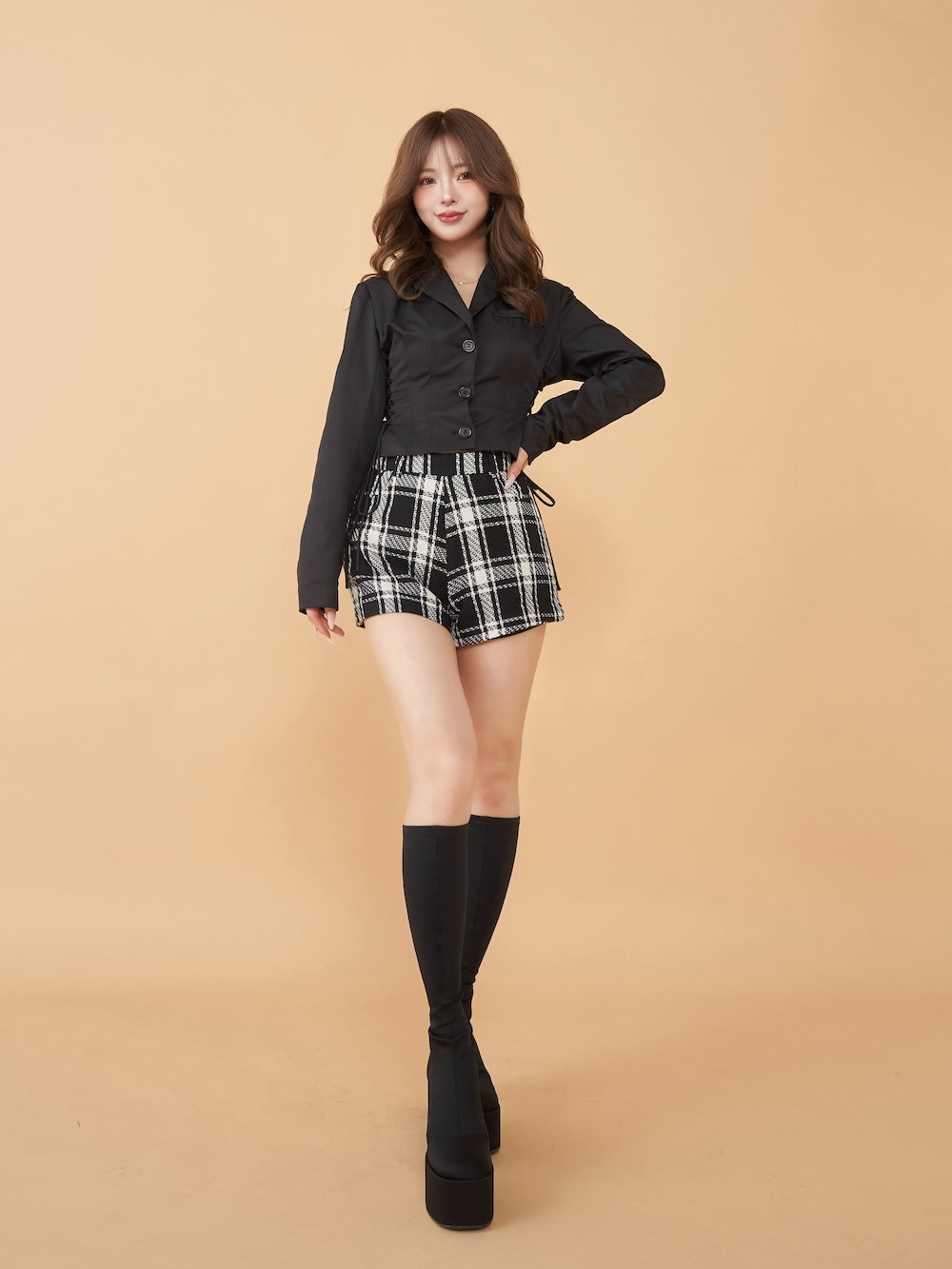 サイドレースアップショートジャケット – Darich (ダーリッチ)