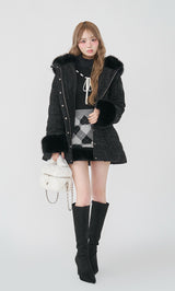 レディミディツイードダウンコート – Darich (ダーリッチ)