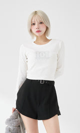 シャイニーDDロゴコンパクトロングTシャツ – Darich (ダーリッチ)