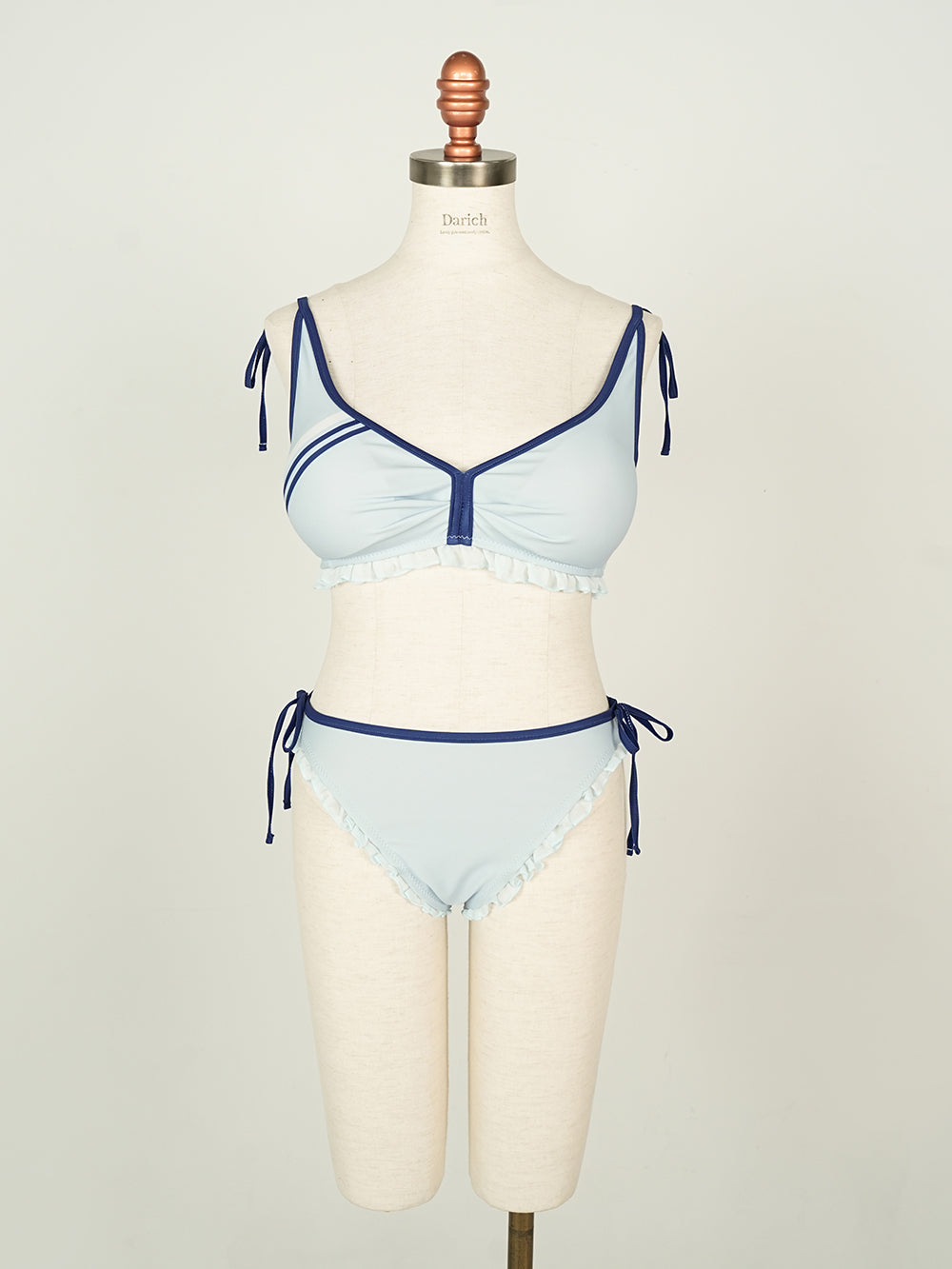 リボンデザインペプラムワンピースビキニ – Darich (ダーリッチ)