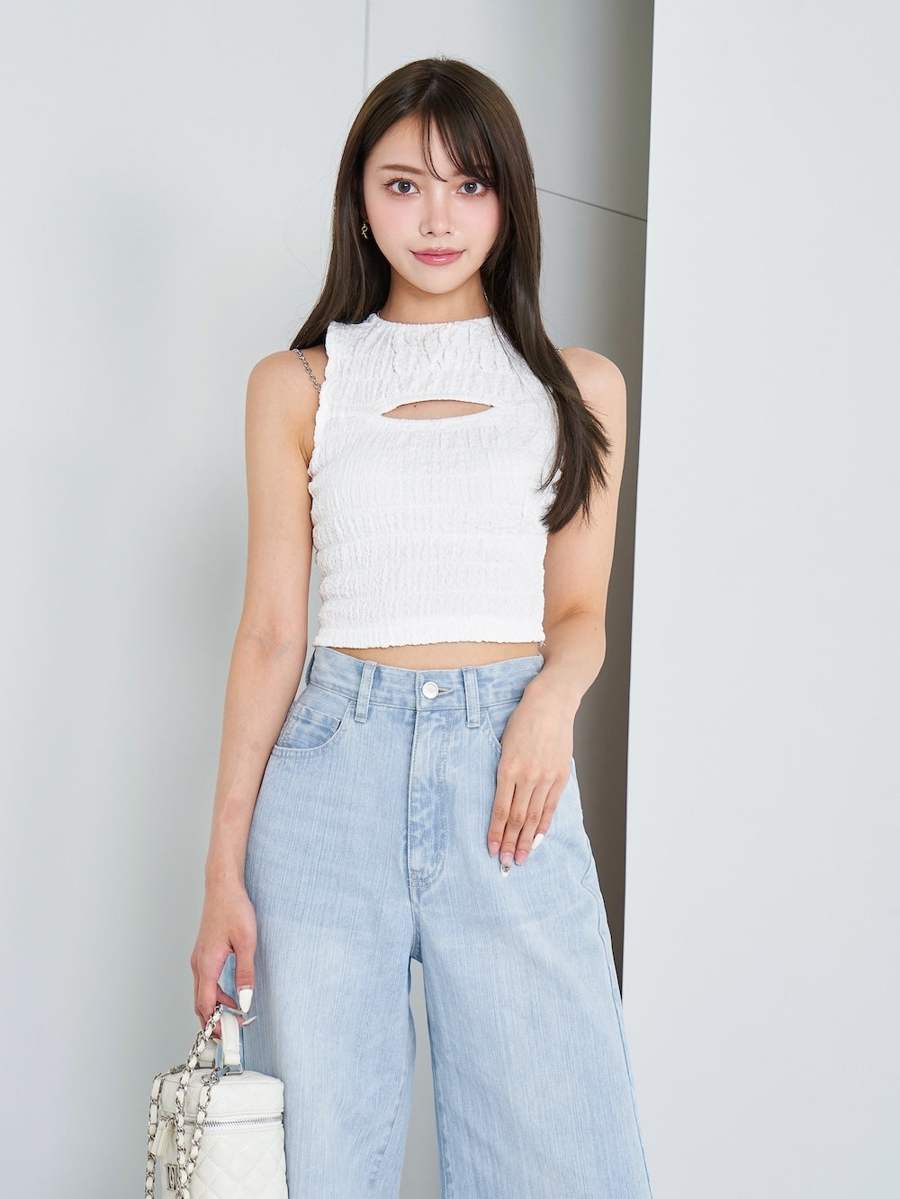 パッチスラブワイドデニムパンツ – Darich (ダーリッチ)