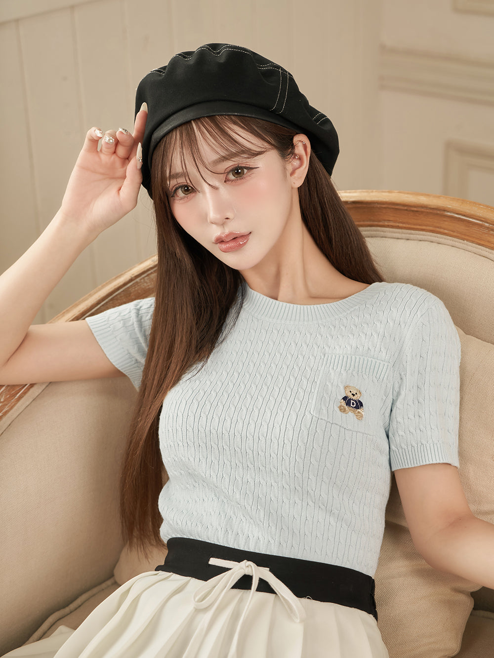 Dベアケーブルニットトップス – Darich (ダーリッチ)