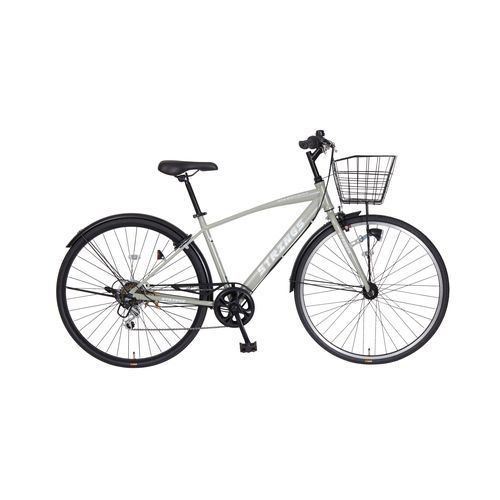 本州・四国・九州店舗受取限定】クロスバイク 自転車 カゴ付き クロス