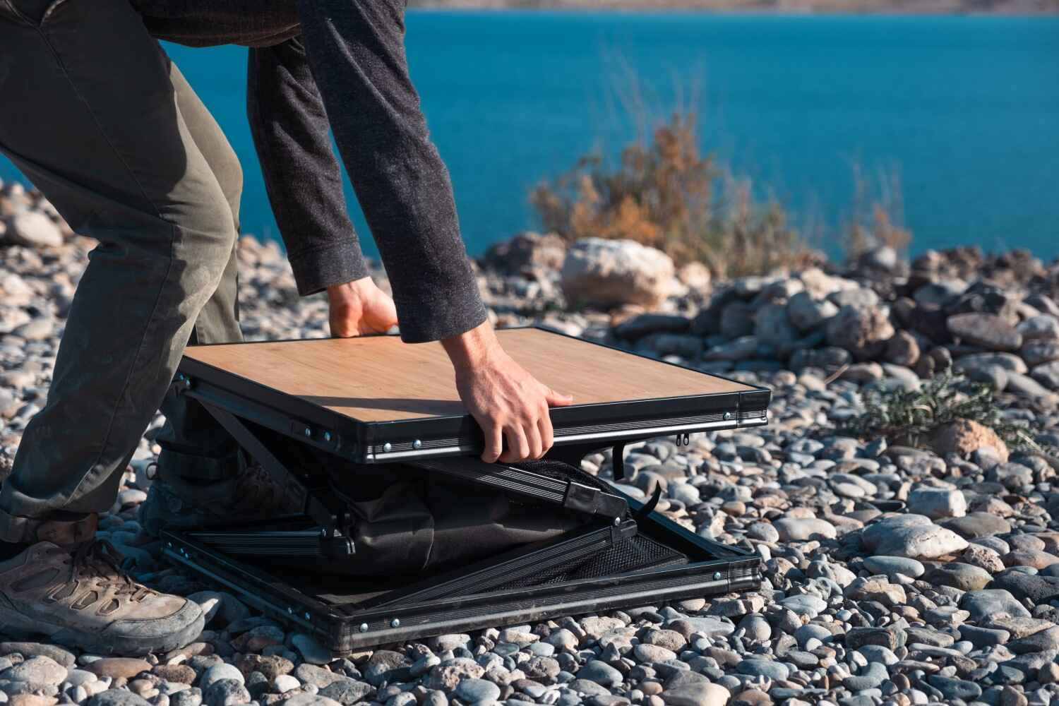 Folding Camp Table - Defiance Tools