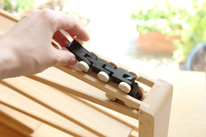 クネクネバーン（大）】 木のおもちゃデポー