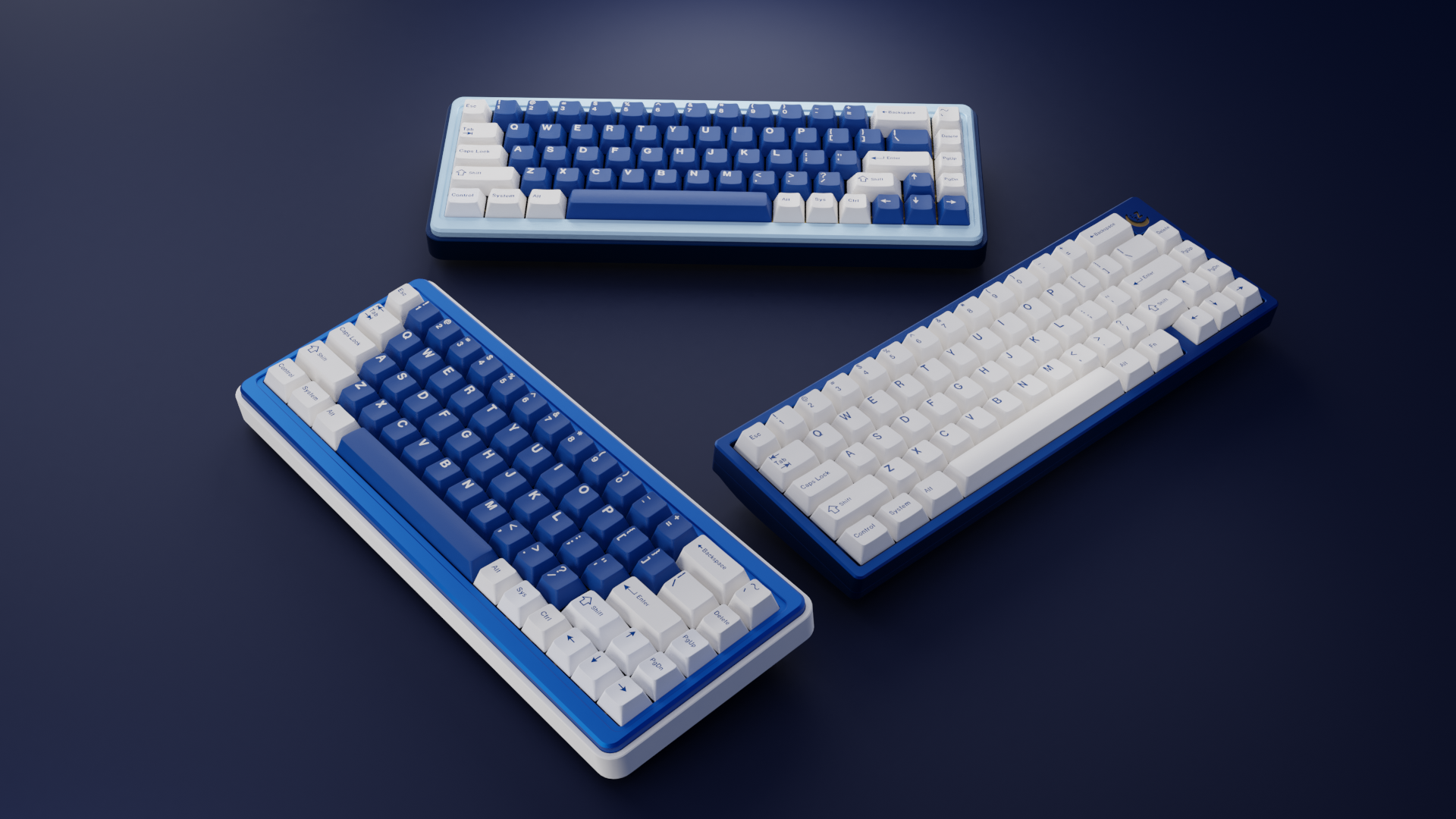GMK CYL Lazurite Keycaps