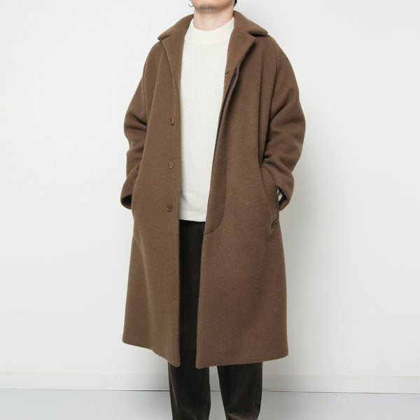 MAC COAT ORGANIC SUFFOLK MELTON (A19C-01CO02C) | MARKAWARE