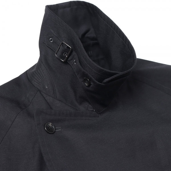 Gabardine Double Belt Trench Coat (BHS22F001) | blurhms