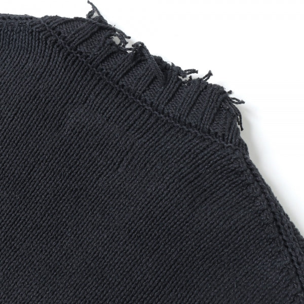 OVERSIZED CUT-OFF CARDIGAN (23SS38KN108) | doublet / トップス (MEN