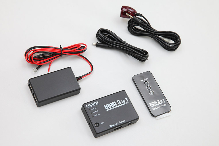 HDMIセレクターの使い方と、取り付け方法