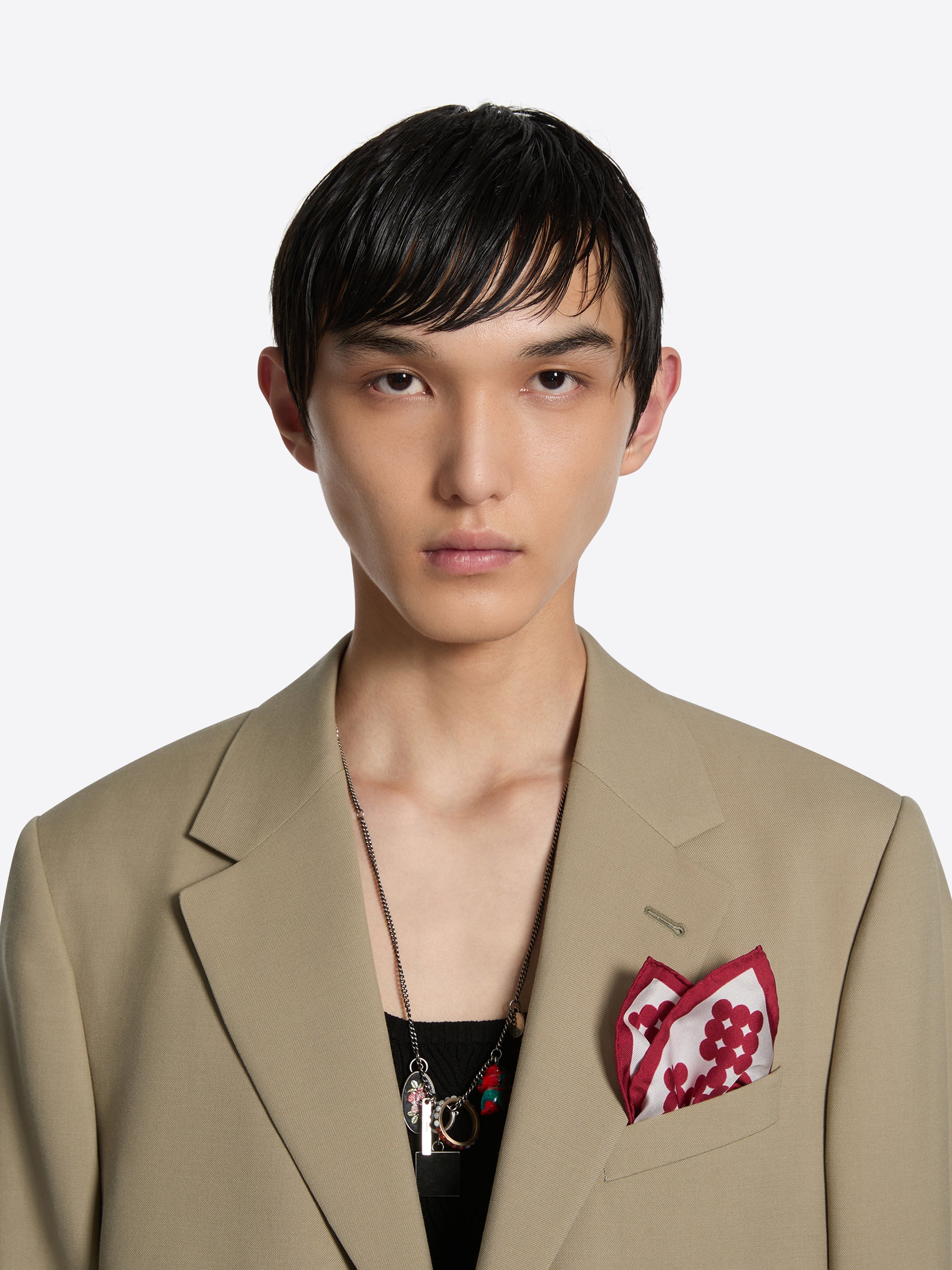 シルク・スクエア・スカーフ - 春夏 メンズ｜ドリス・ヴァン・ノッテン