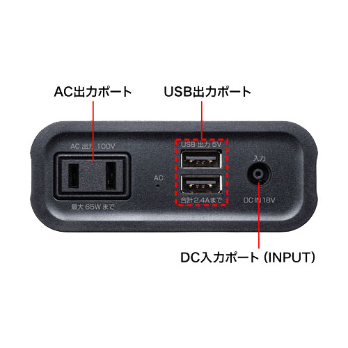 e-TREND｜サンワサプライ BTL-RDC16 [モバイルバッテリー(AC・USB出力