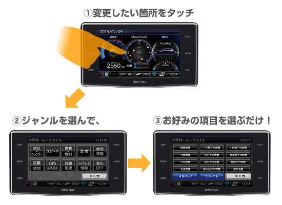 ドライビング・セーフティ・センサー ZERO 706V | COMTEC 株式会社