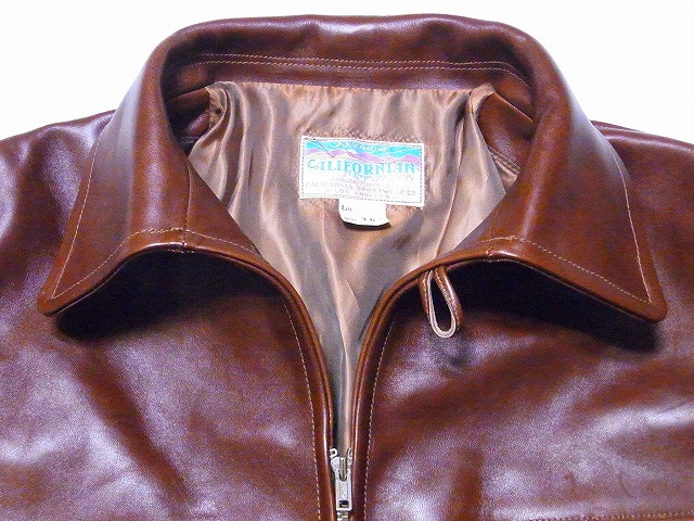 Buzz Rickson's[バズリクソンズ] カリフォルニアン CALIFORNIAN レザー