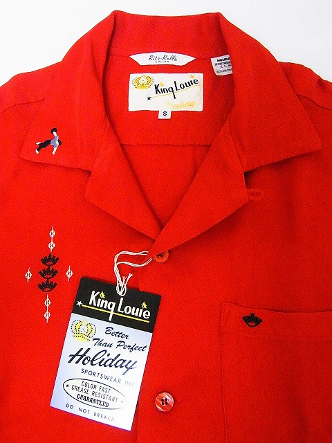 King Louie[キングルイ] ボウリングシャツ KL37834 TRIPLE CROWN