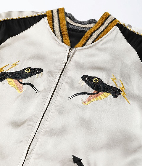 TAILOR TOYO[テーラー東洋] スカジャン TT15808 港商 BLACK SNAKE