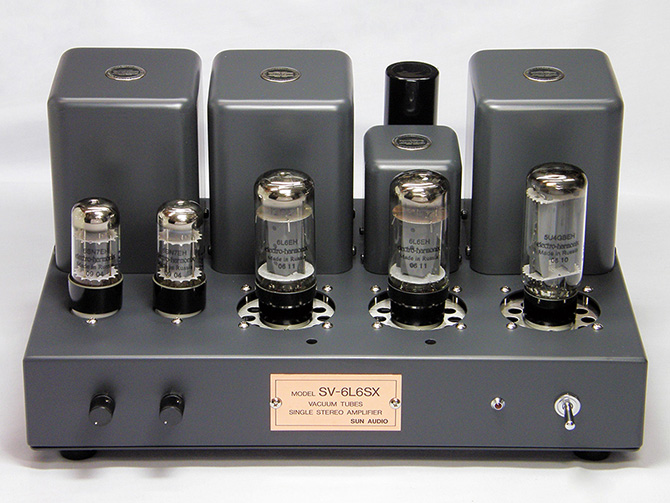 シングル・ステレオ・メインアンプ SV-6L6SX キット／サンオーディオ製