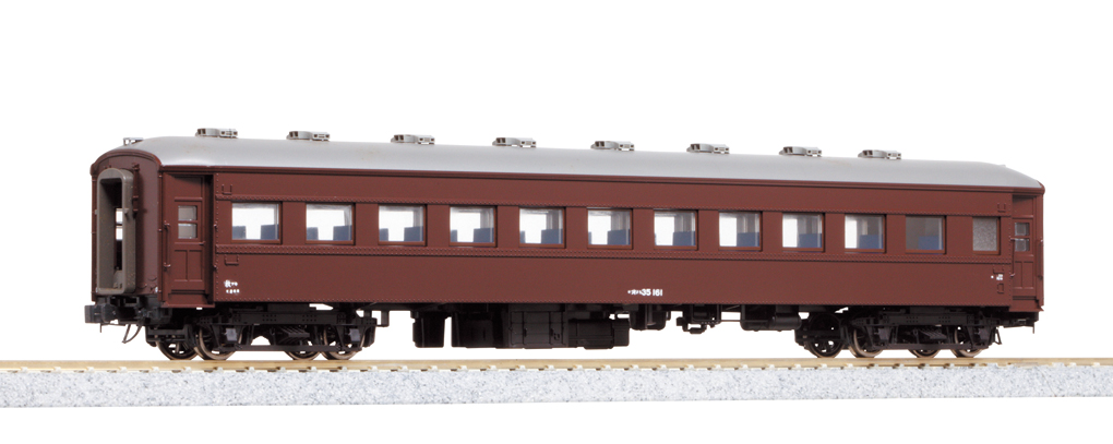 KATO鉄道模型オンラインショッピング (HO)オハ35 茶: □現在販売中の