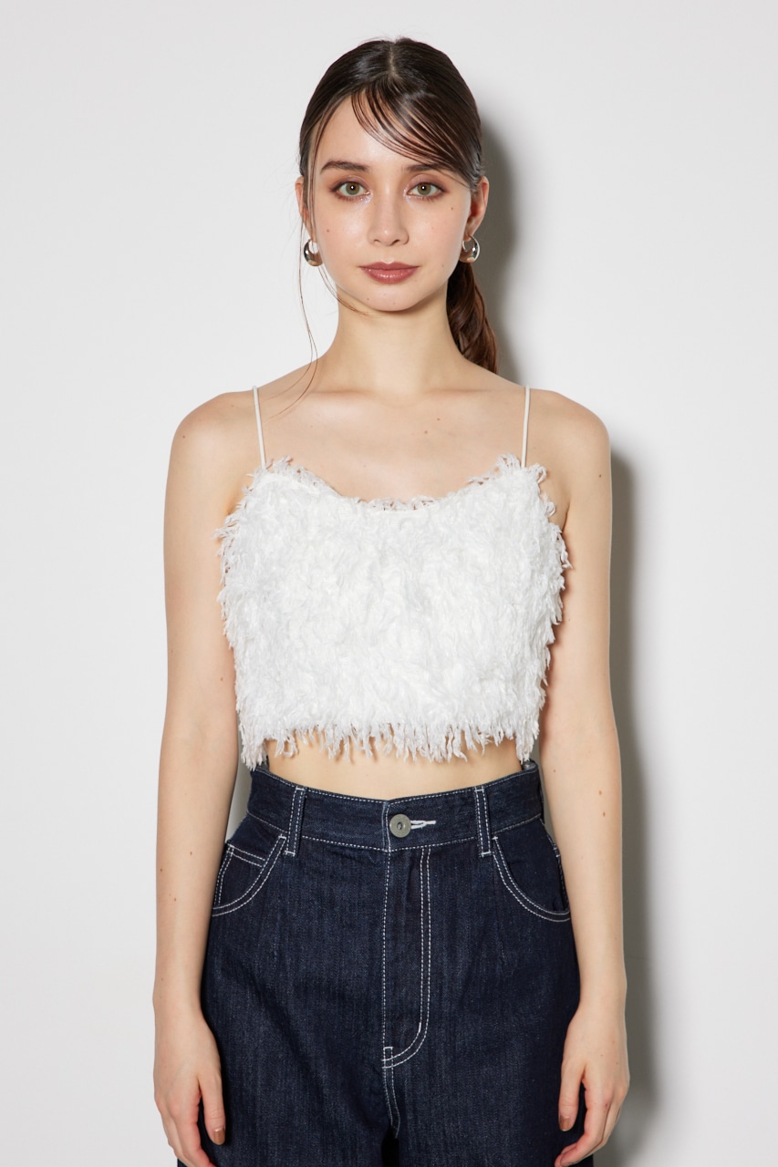 rienda | フェイクフェザービスチェ (キャミソール ) |SHEL'TTER WEBSTORE