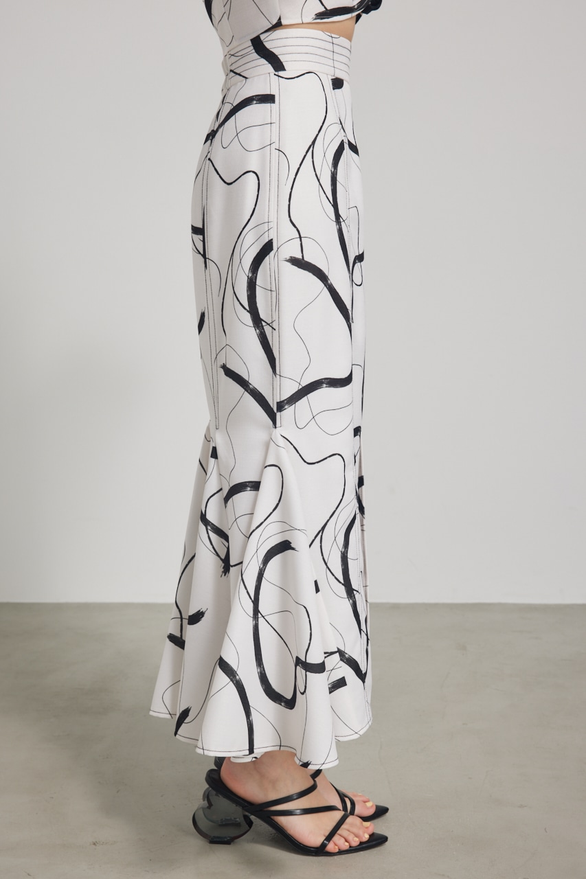 rienda | バックテールマーメイドJ/W SK (スカート(ロング) ) |SHEL