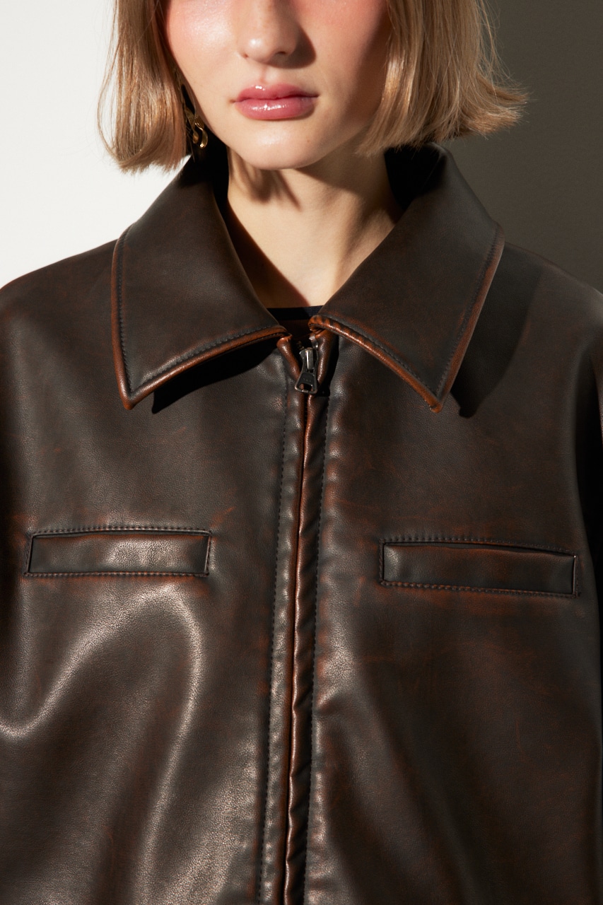 SLY | MICHIXSLY F／LEATHER ジャケット (ジャケット ) |SHEL'TTER