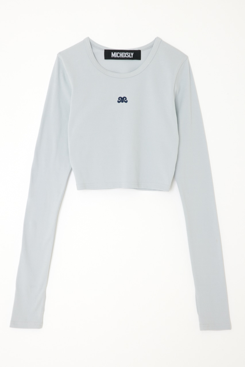 SLY | MICHIXSLY MOTIF CROP Tシャツ (Tシャツ・カットソー(長袖