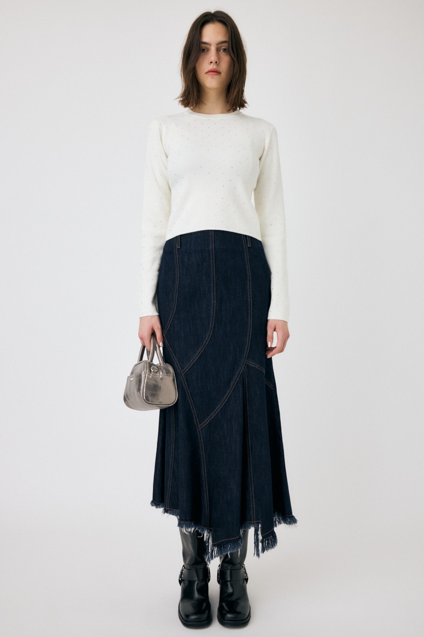 MOUSSY | PANEL MERMAID デニムスカート (スカート ) |SHEL'TTER WEBSTORE