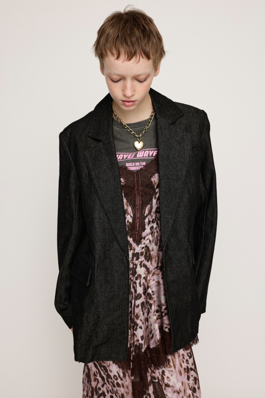 SLY | 【LIMITED ITEM】SINGLE DENIM JK-AB (デニムジャケット ) |SHEL