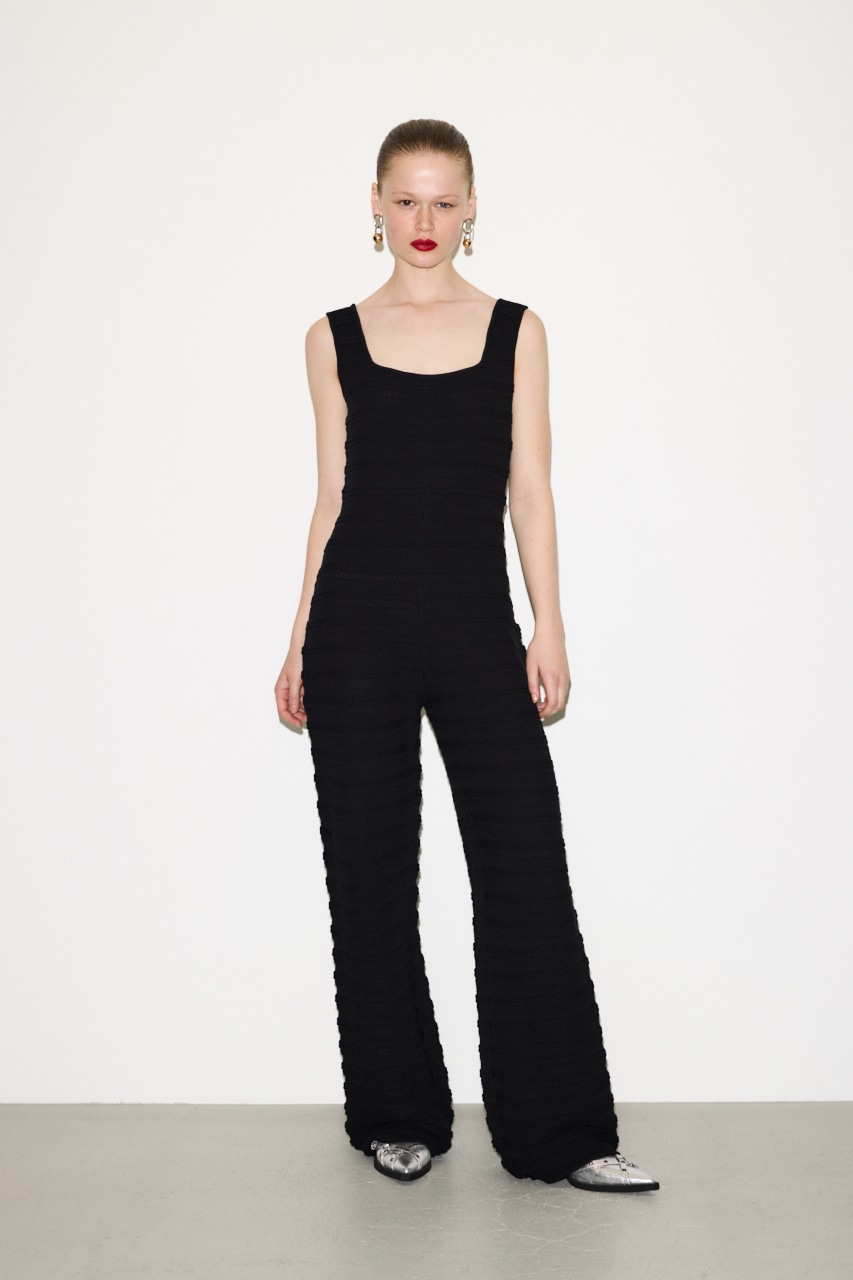 1回着用・AIRTIGHT ロングジョン ブラック ノースリーブLサイズ LONG