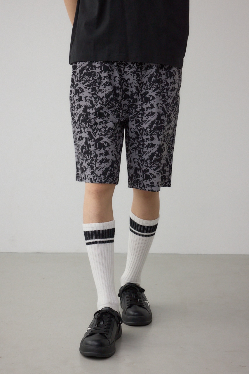 AZUL BY MOUSSY | アブストラクトパターンショーツ (ショートパンツ